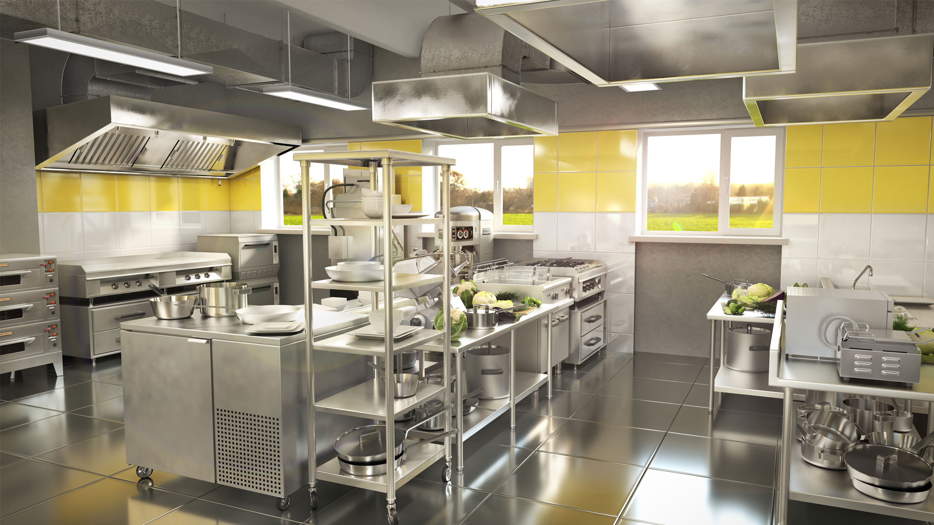 progettazione cucina ristorante